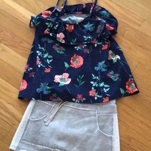 Old navy floral top